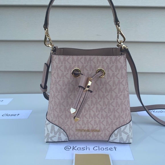 MK Mercer Gallery XS Convertible bucket Xbody Handbag - Picture 6 of 11